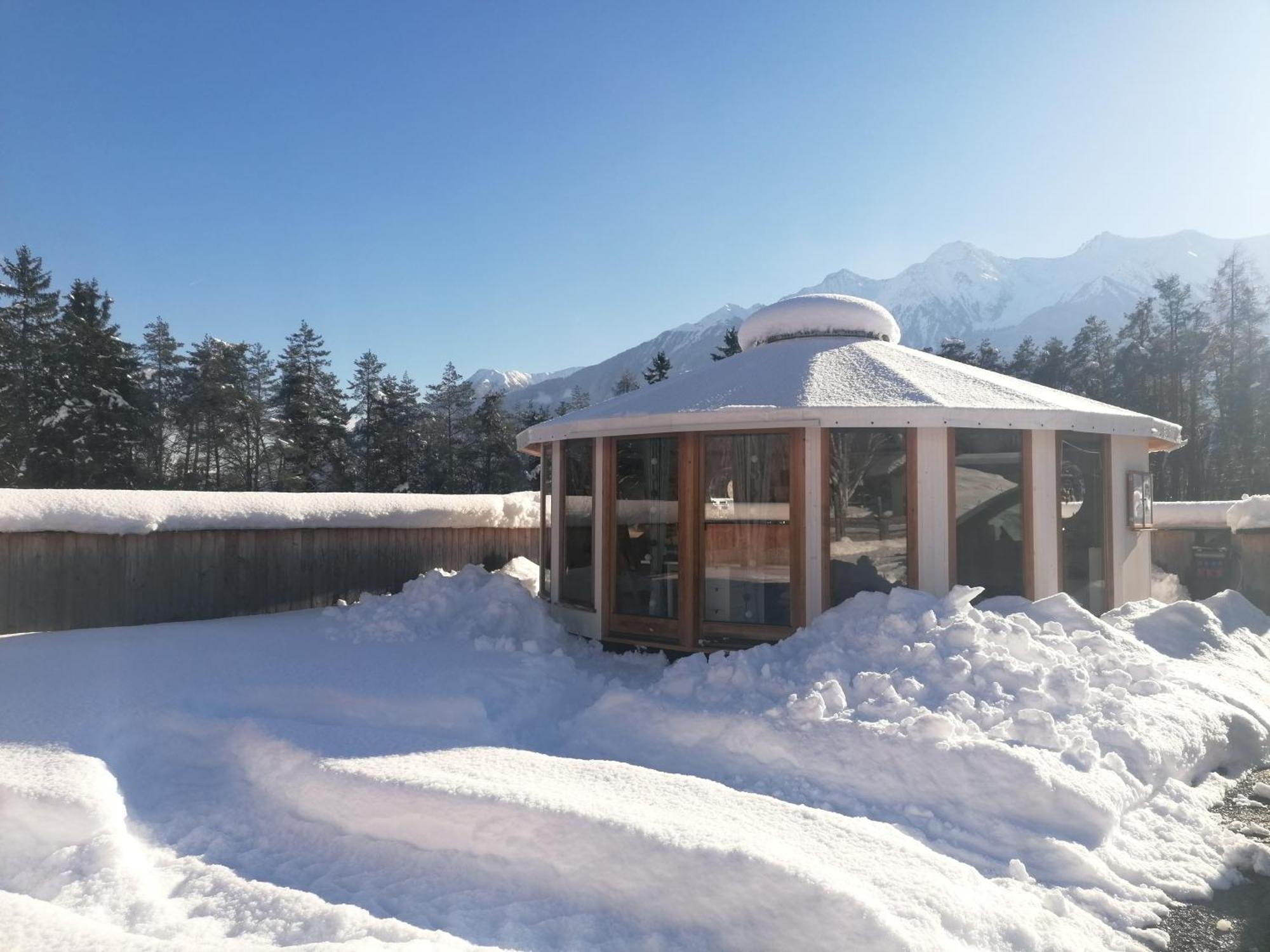 Gerhardhof - Zimmer Glamping Camping Wildermieming 外观 照片